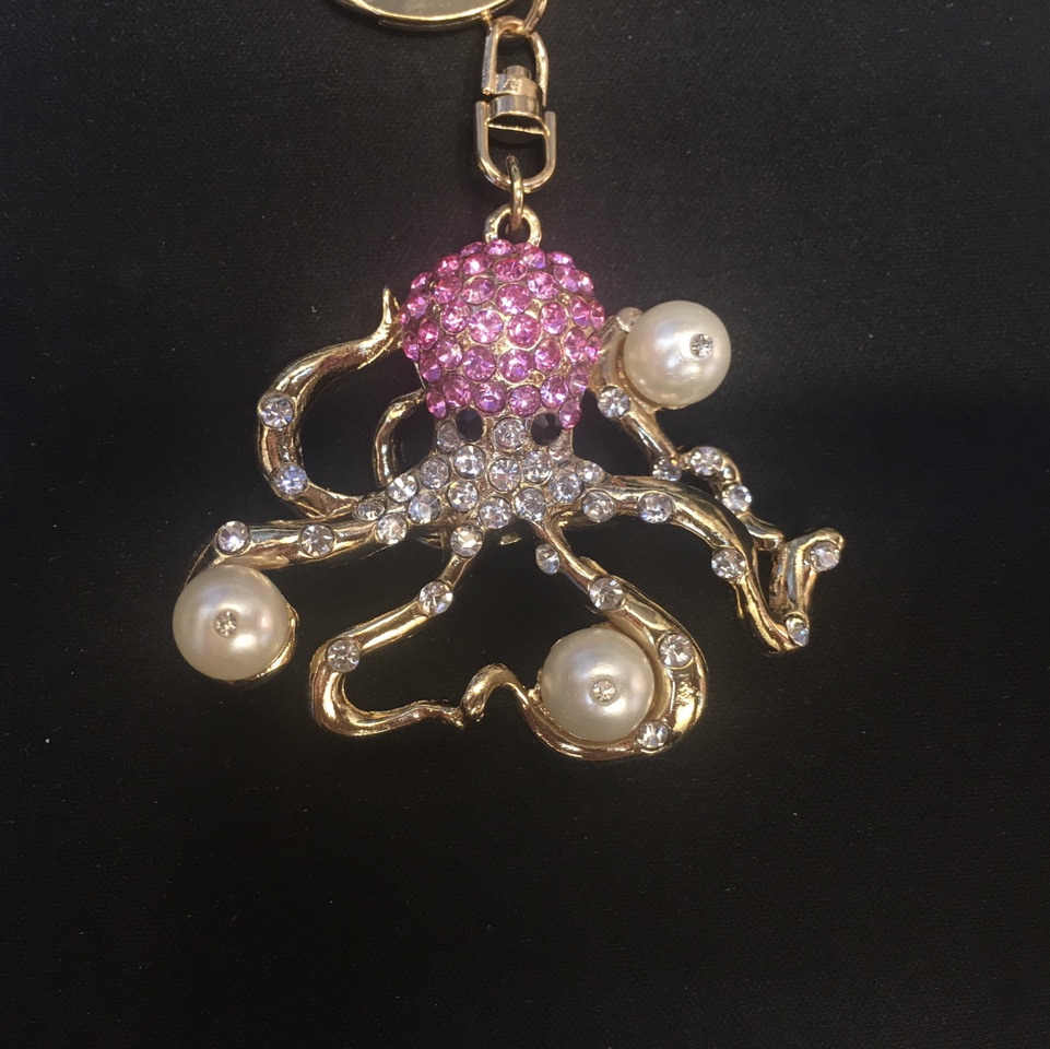 厂家直销创意合金镶钻钥匙扣包包挂饰可爱挂件个性钥匙挂饰之80