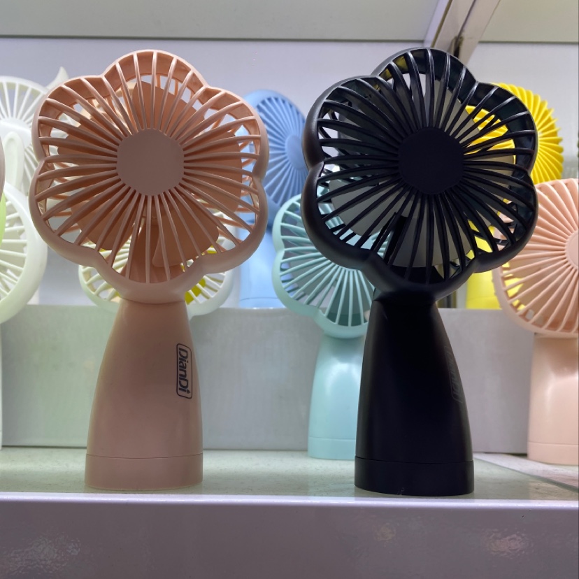 小风扇手持花朵形小电扇充电usb