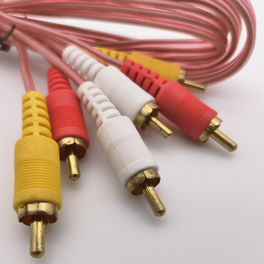 3r-3r，透明绕包线，音频线，1.5m