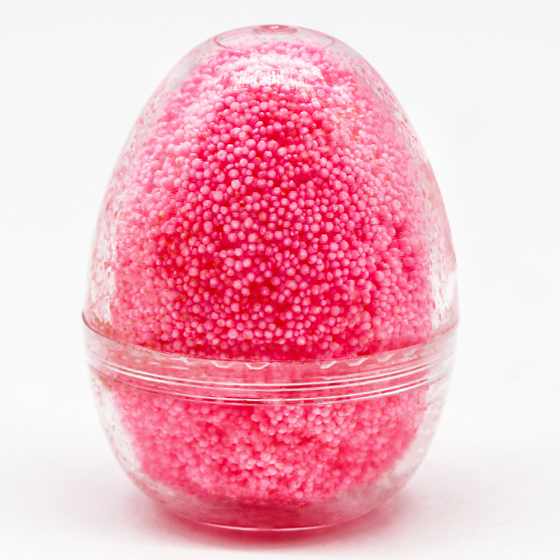 外贸热销 复活节扭蛋雪花   DIY  儿童益智手工玩具油性泡沫粒子详情图7