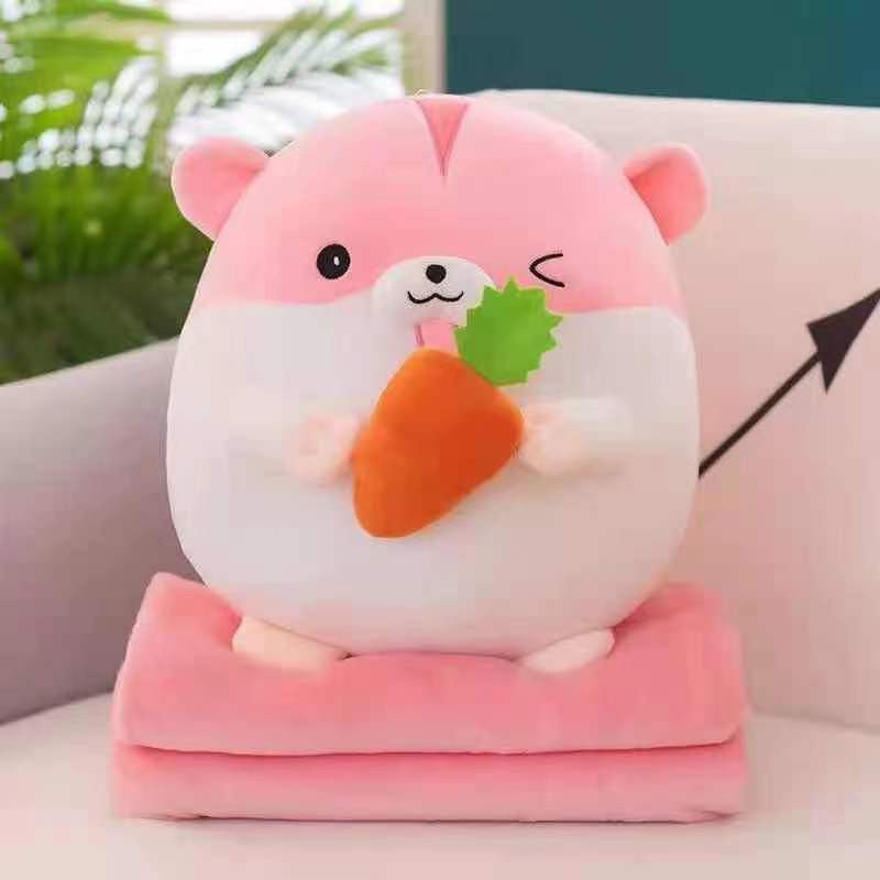 毛绒胡萝卜空调被