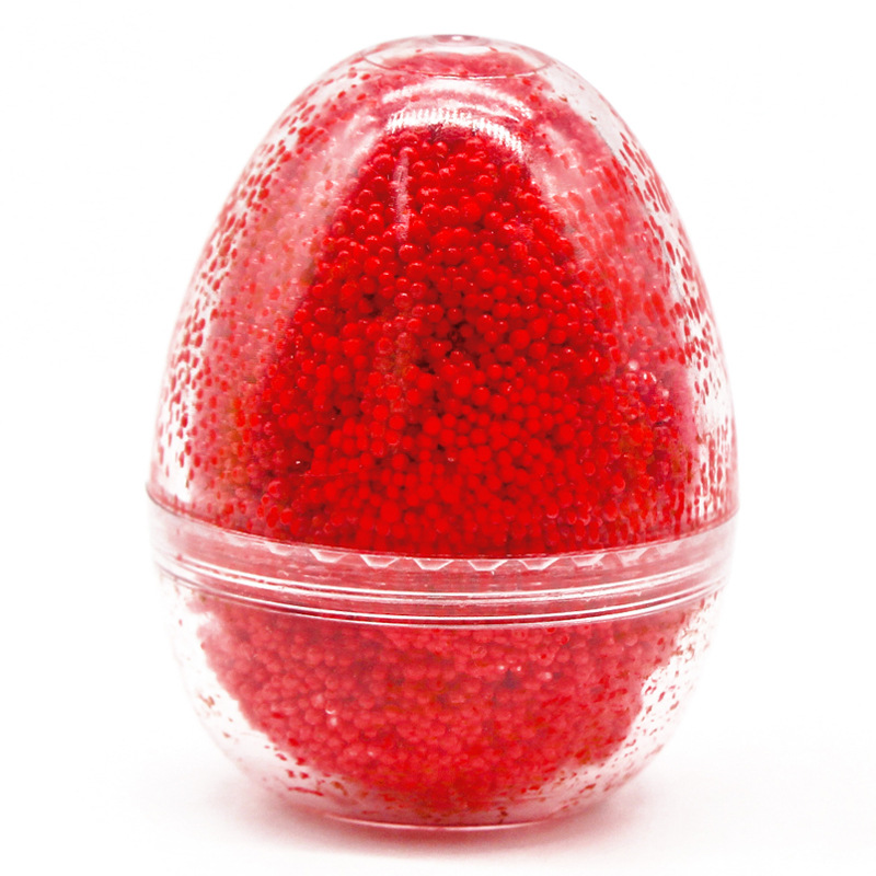 外贸热销 复活节扭蛋雪花   DIY  儿童益智手工玩具油性泡沫粒子详情图3