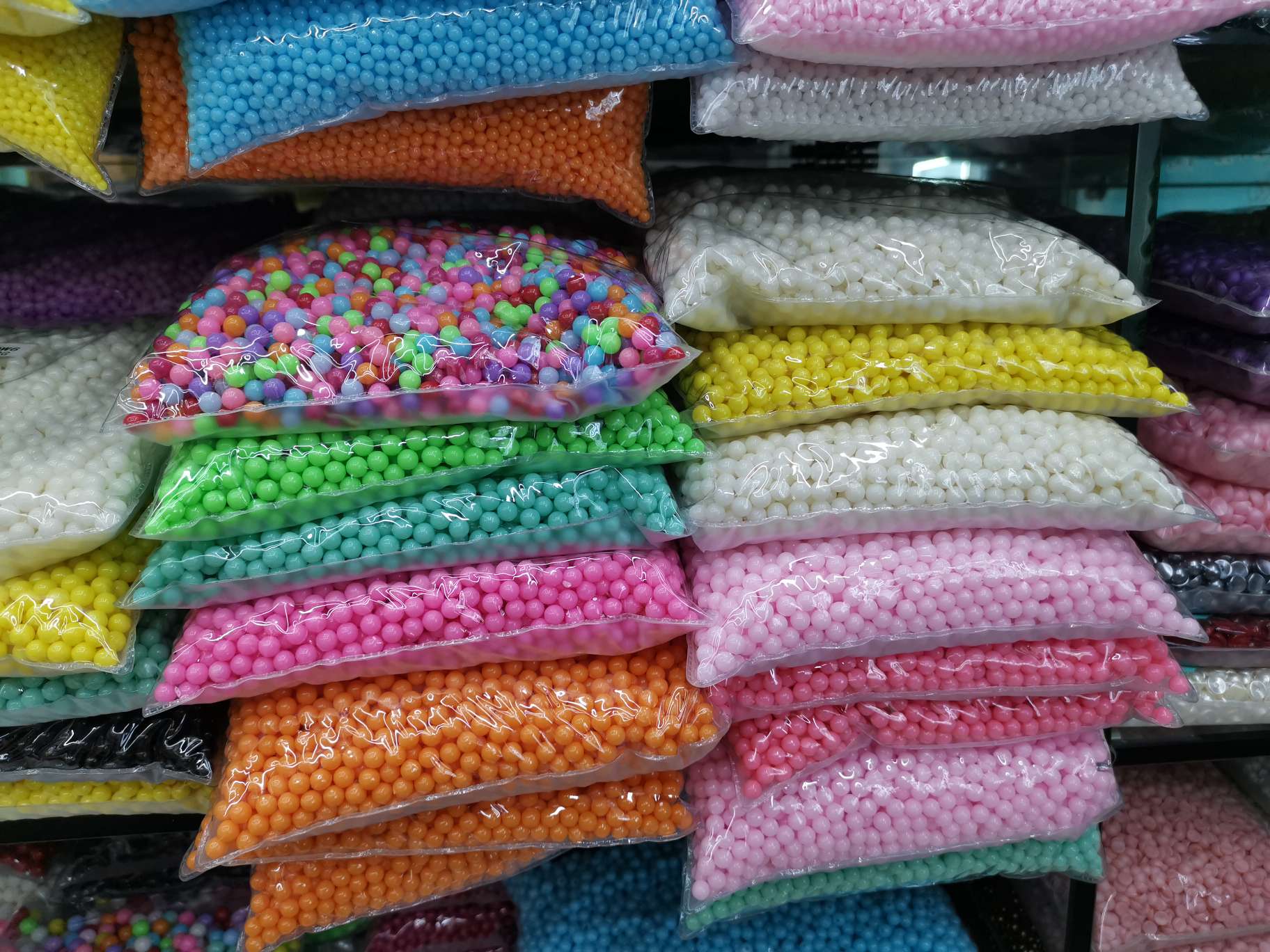 【现货】糖果实色无孔珠 5mm 500克/包 现货颜色多详情图2