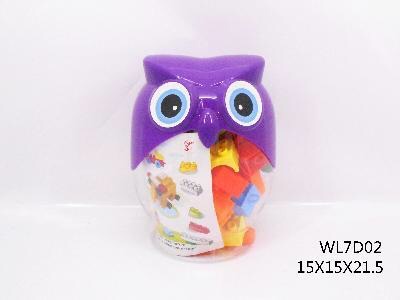 Children's building blocks assemble toys puzzle intelligence big particle boy 23 years old brain plastic girl baby puzzle insert WL7D02 Application Scenario