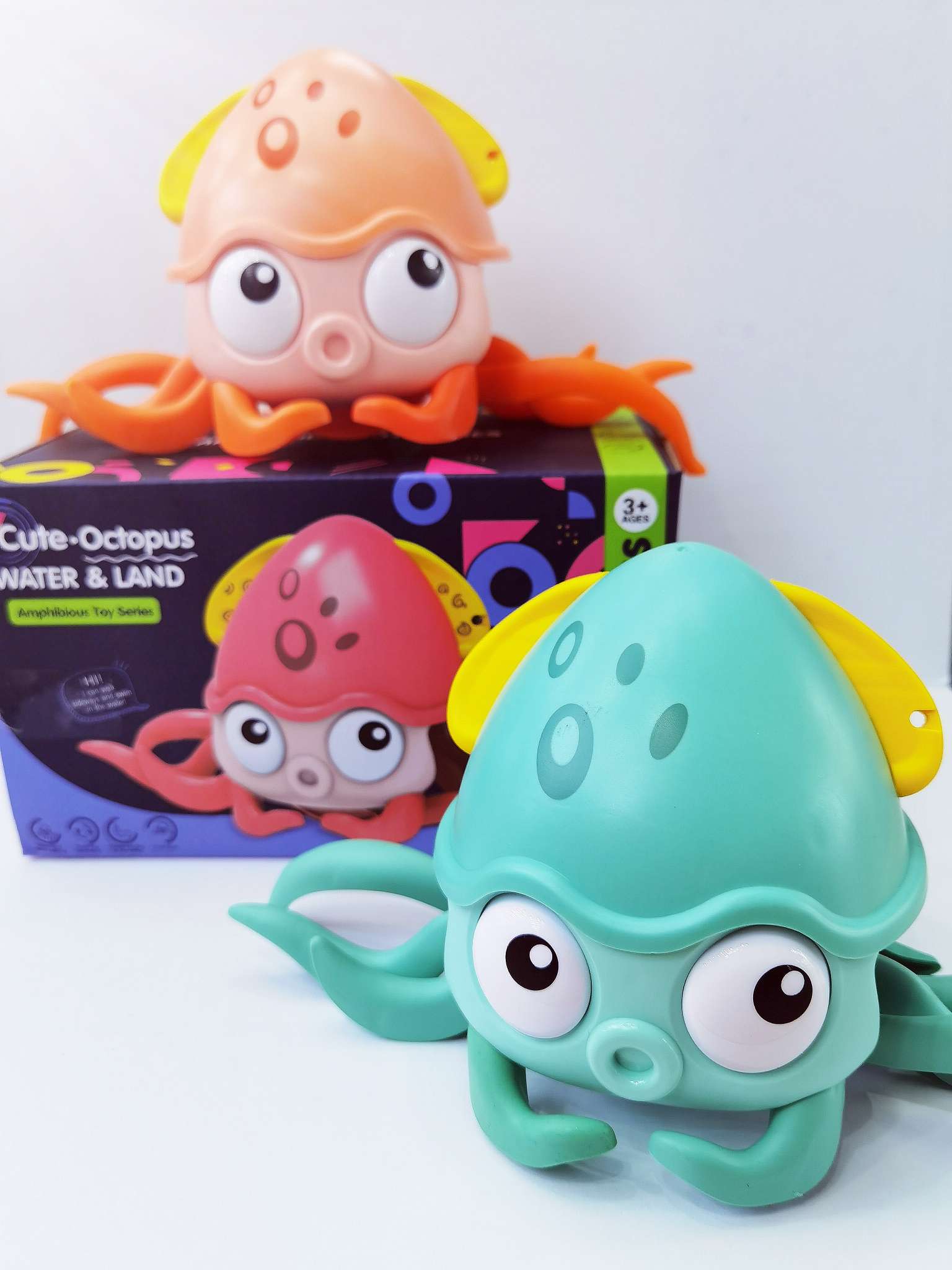 Play octopus on both land and water Specification image