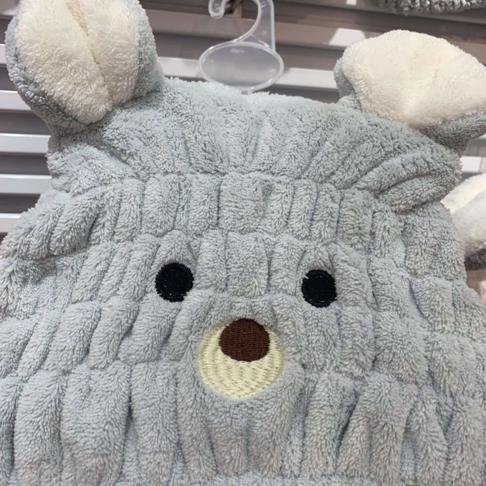 浅兰色熊浴帽41150720581324015