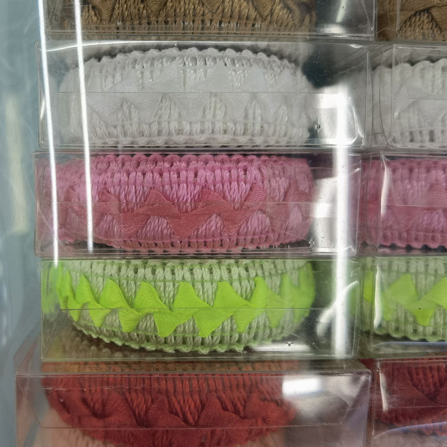 热卖韩国田园风DIY手工布艺单色蕾丝花边装饰胶带现货供应019