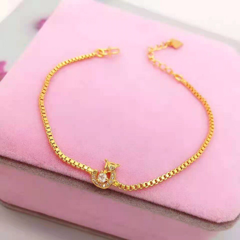 Miniature fox bracelet