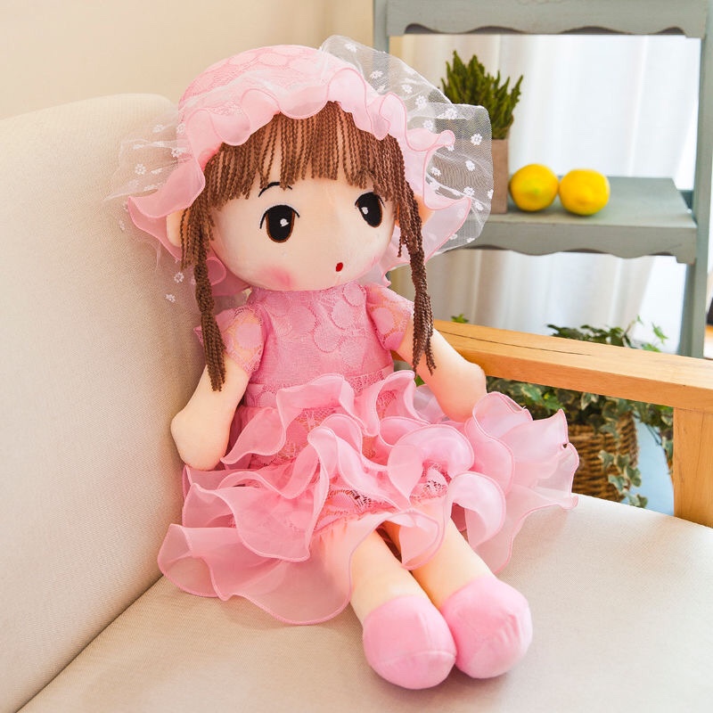 Flower Fairy plush toy sweater Cloth doll Plush doll doll doll doll girl children's birthday gift
