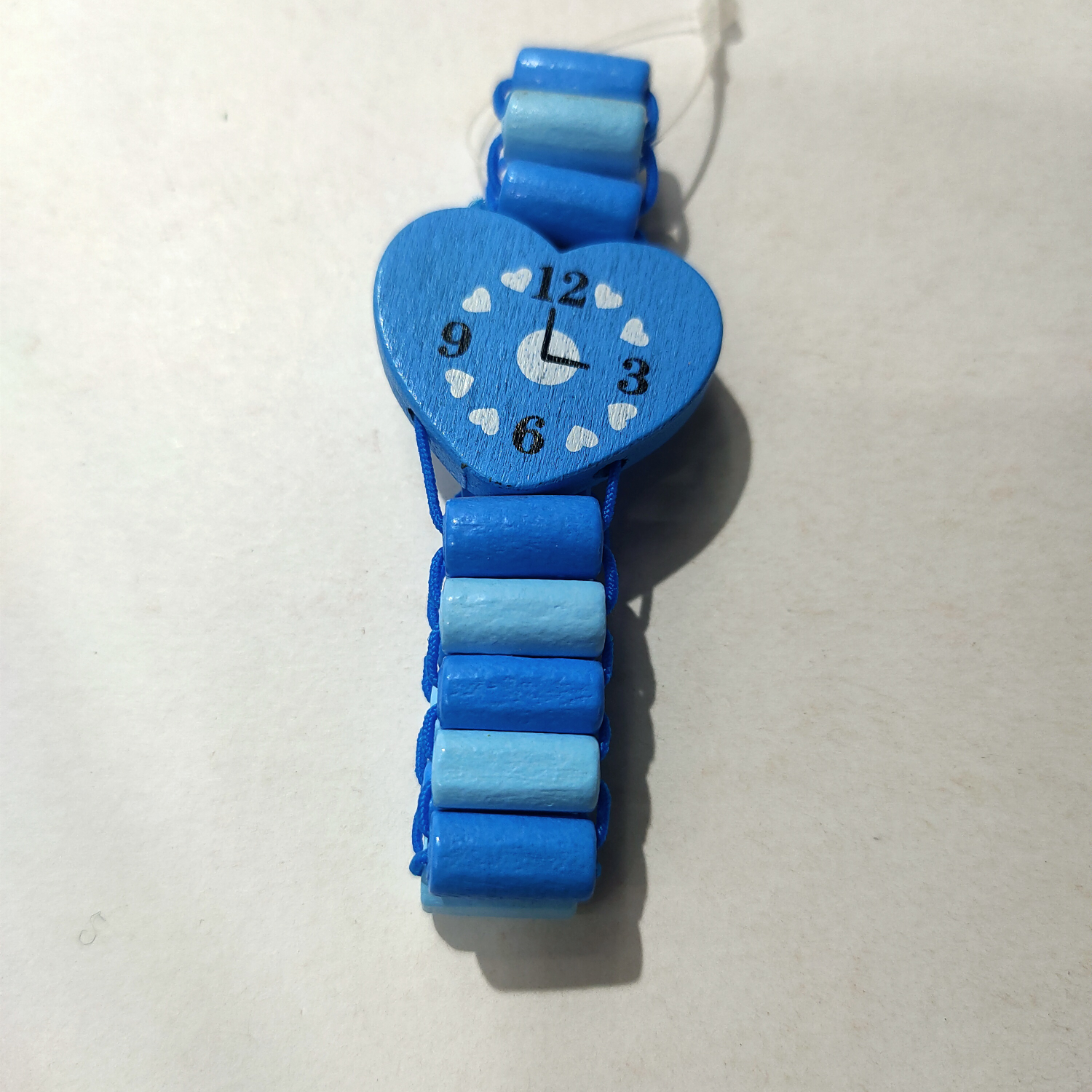 Wooden diy children's small watch 085