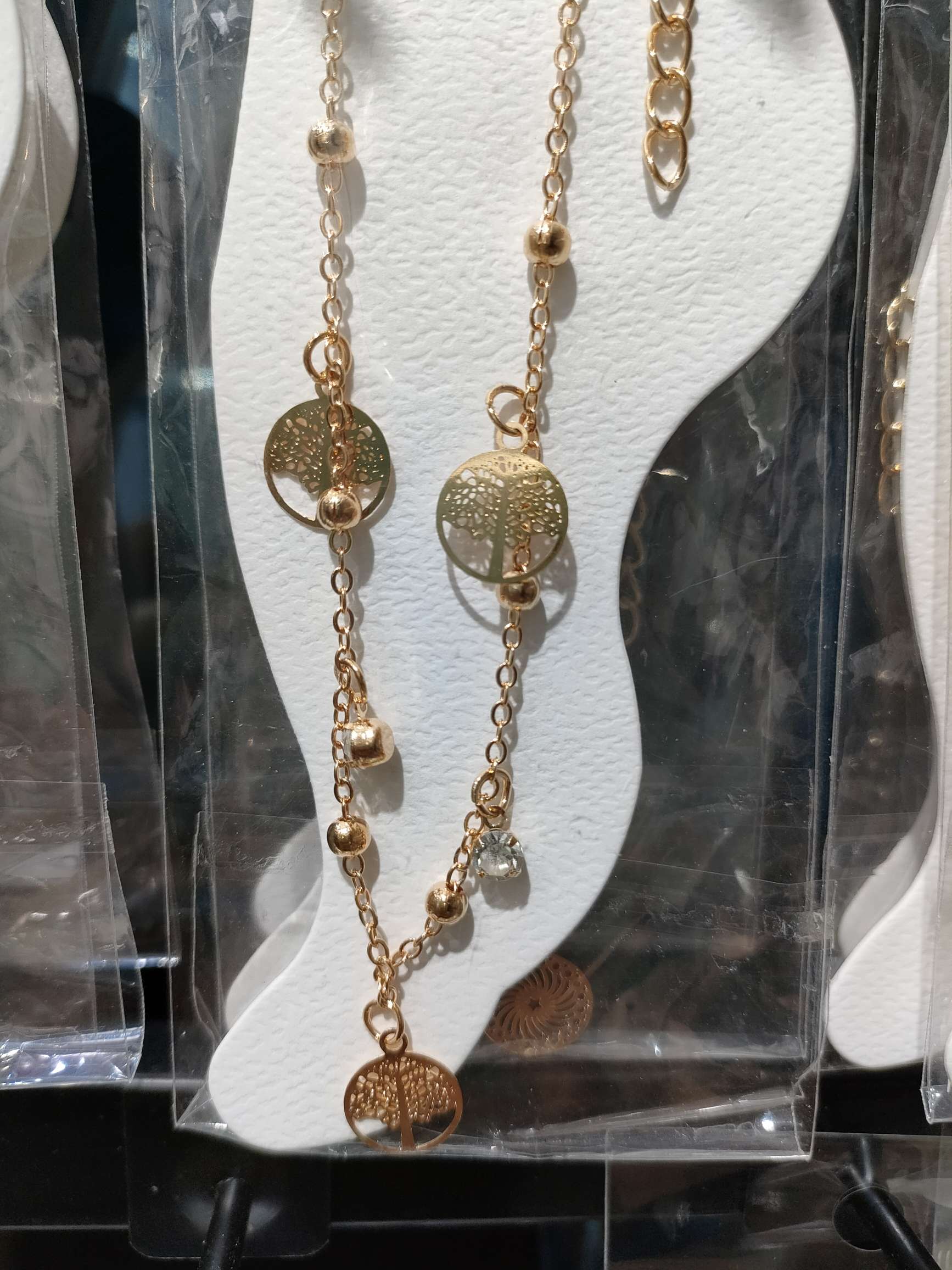 3片2钻love桃心 脚链详情图14