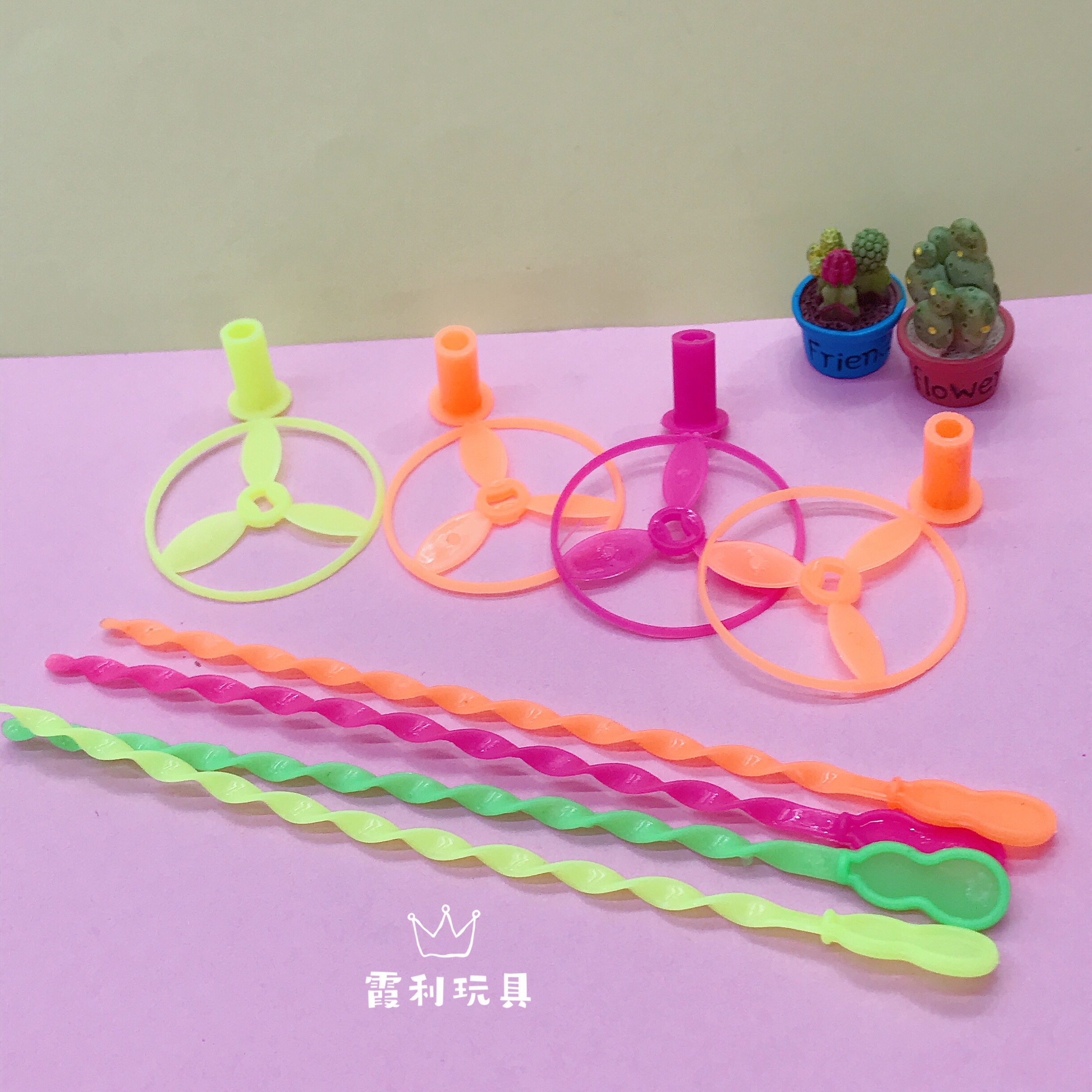 Flying Fairy and children's plastic toys, traditional and nostalgic small toys as gifts detail image 1