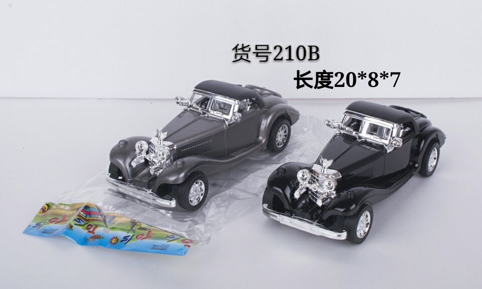 玩具儿童玩具仿真车模拟玩具车助力车工程车吸板车开窗歌涂鸦车合脚老爷车210B详情图3