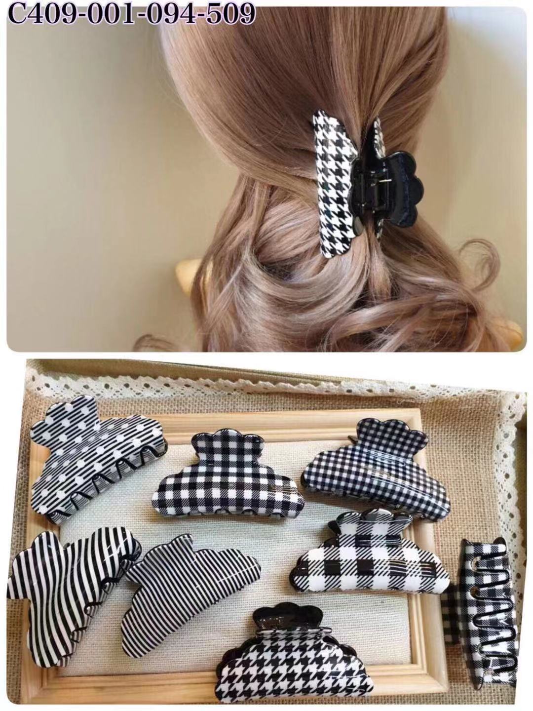 Korean version polka dot checkered adult grabber details Picture