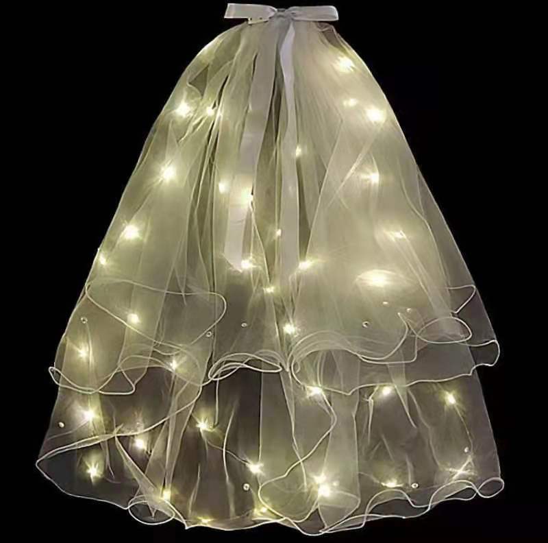 发光玩具/头纱带珍珠/玩具产品图