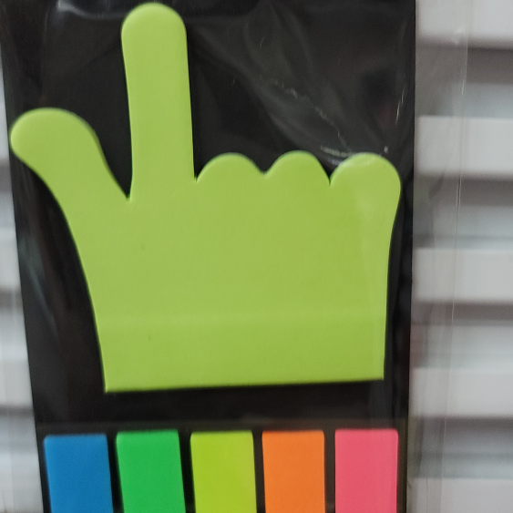 PET手指加平头指示标签