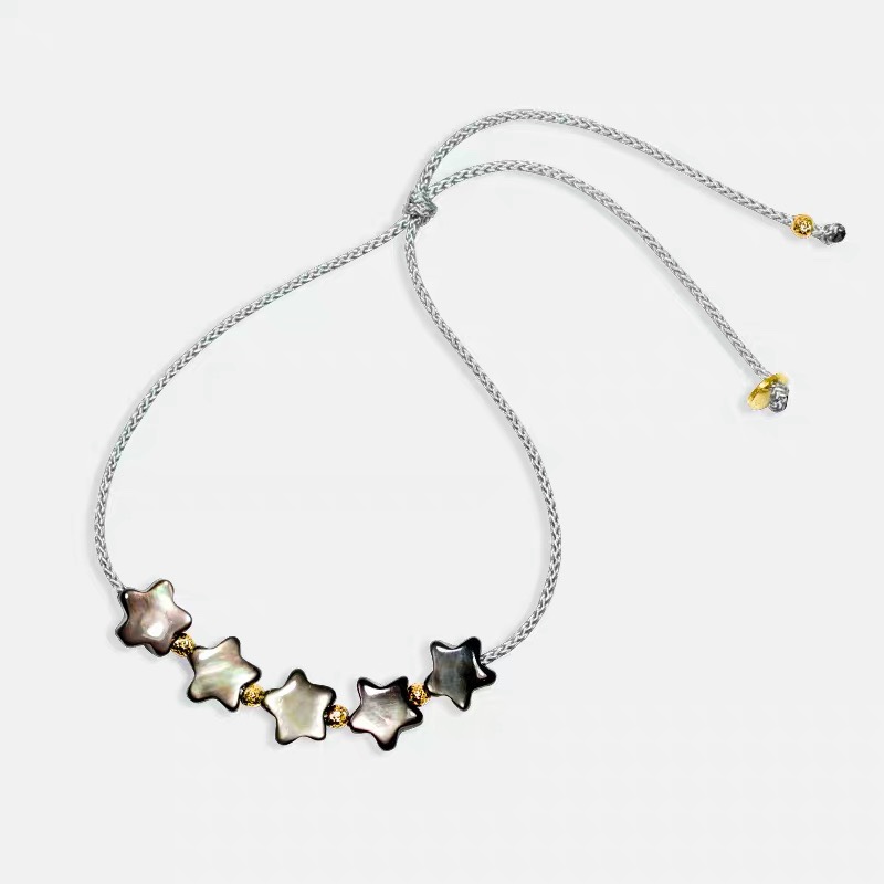 The stars connect the bracelet