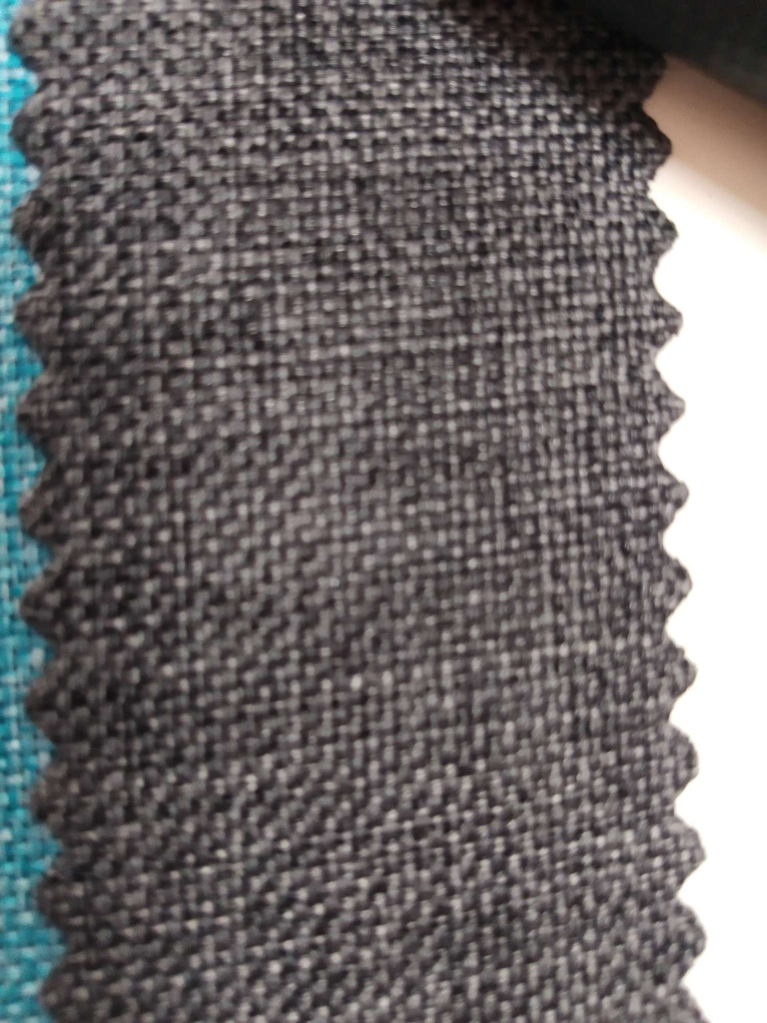 TY-- 031 600D Matte Cloth A version pvc glossy texture 50# black gray Specification image