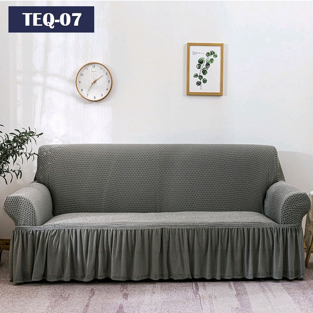 2021 Cross-border Turkey small square sofa cover universal high-end atmospheric non-slip full package 2 full figure