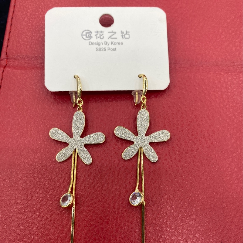Korea Dongdaemun sticker earrings