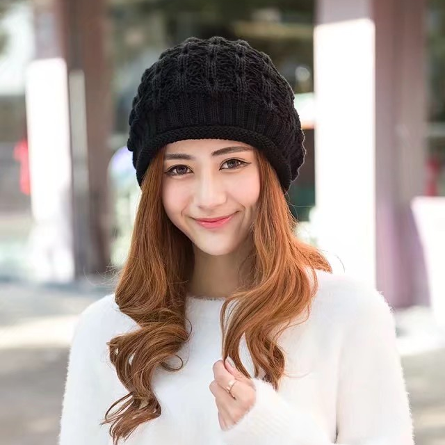 Knitted hat neck headband Back hat Variable hat men's hat women's hat 22 thumbnail