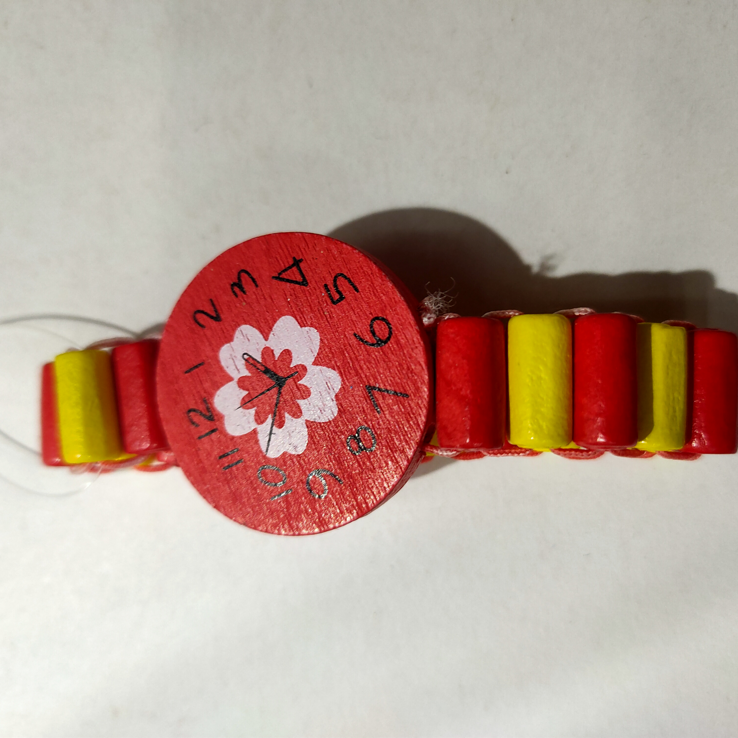 木质diy儿童小手表057