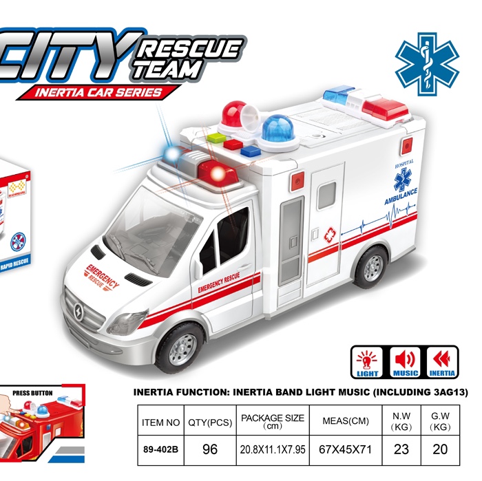 402B electric police car