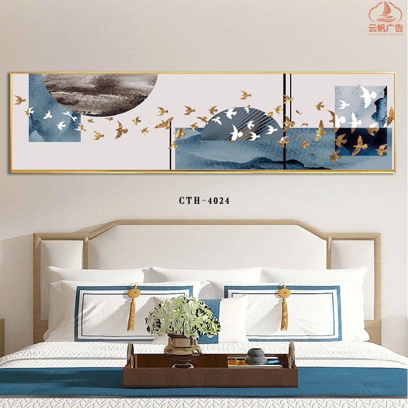 铝合金晶瓷晶贝床头画年年有余系列3️⃣详情4