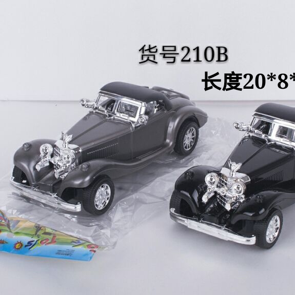 玩具儿童玩具仿真车模拟玩具车助力车工程车吸板车开窗歌涂鸦车合脚老爷车210B