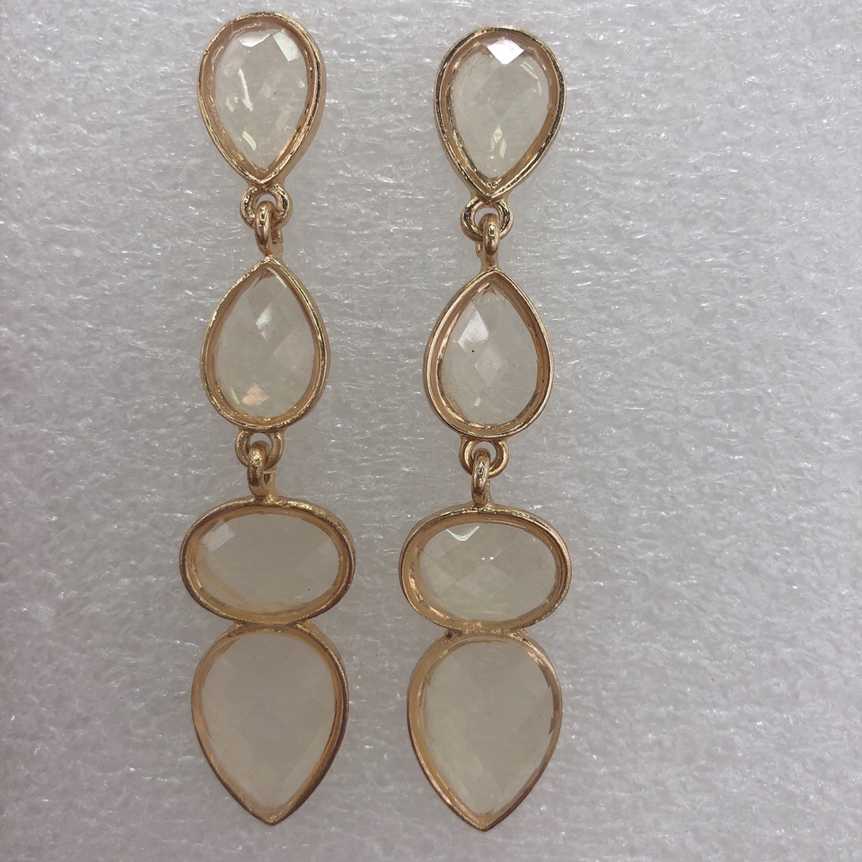 National style fashion retro palace temperament socialite Bohemian national style earrings