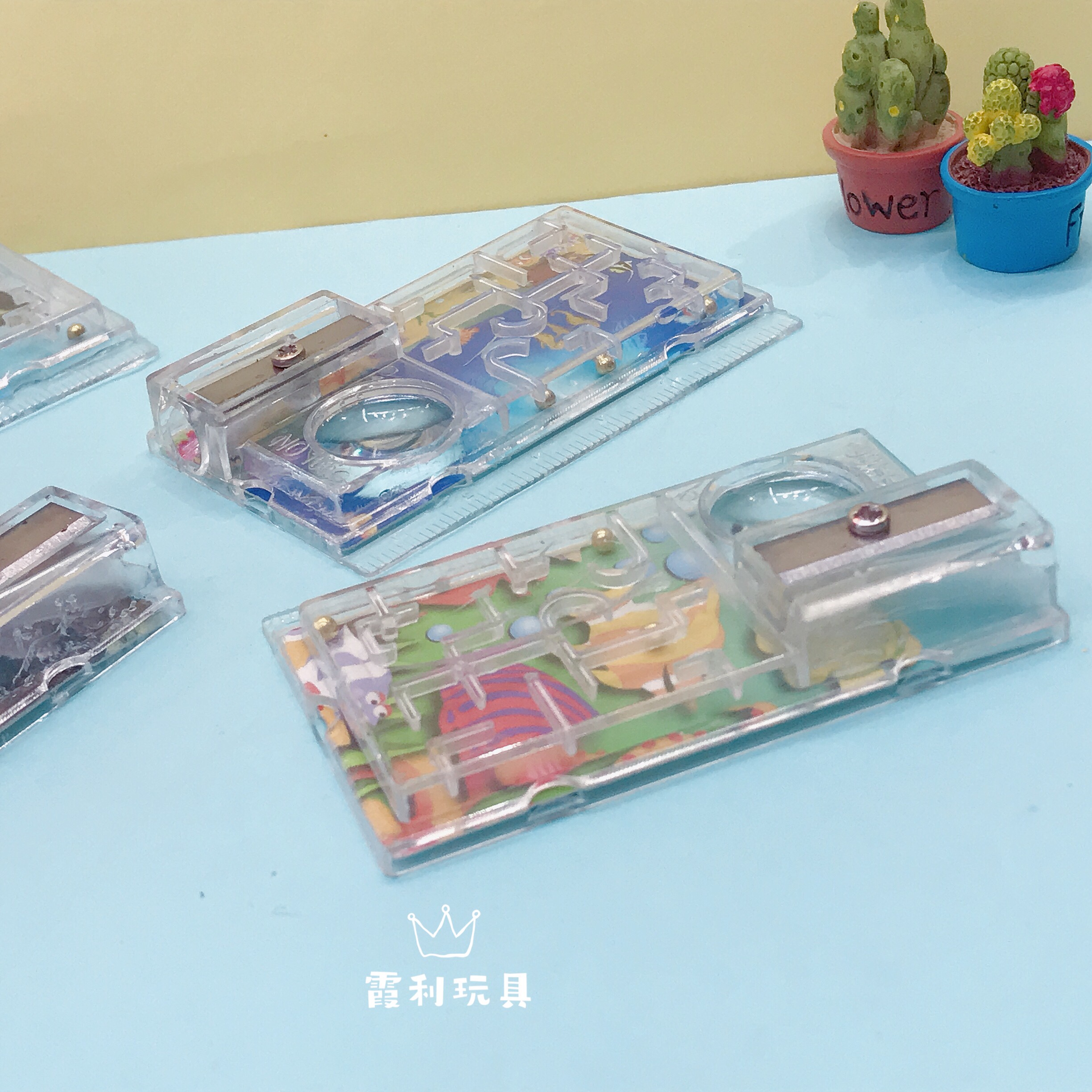 Maze pencil sharpener children's plastic toy gift Gacha Specification image