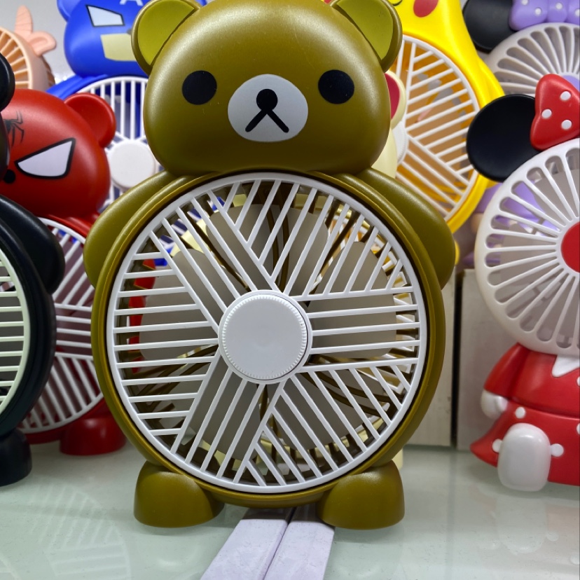卡通充电桌面小风扇
