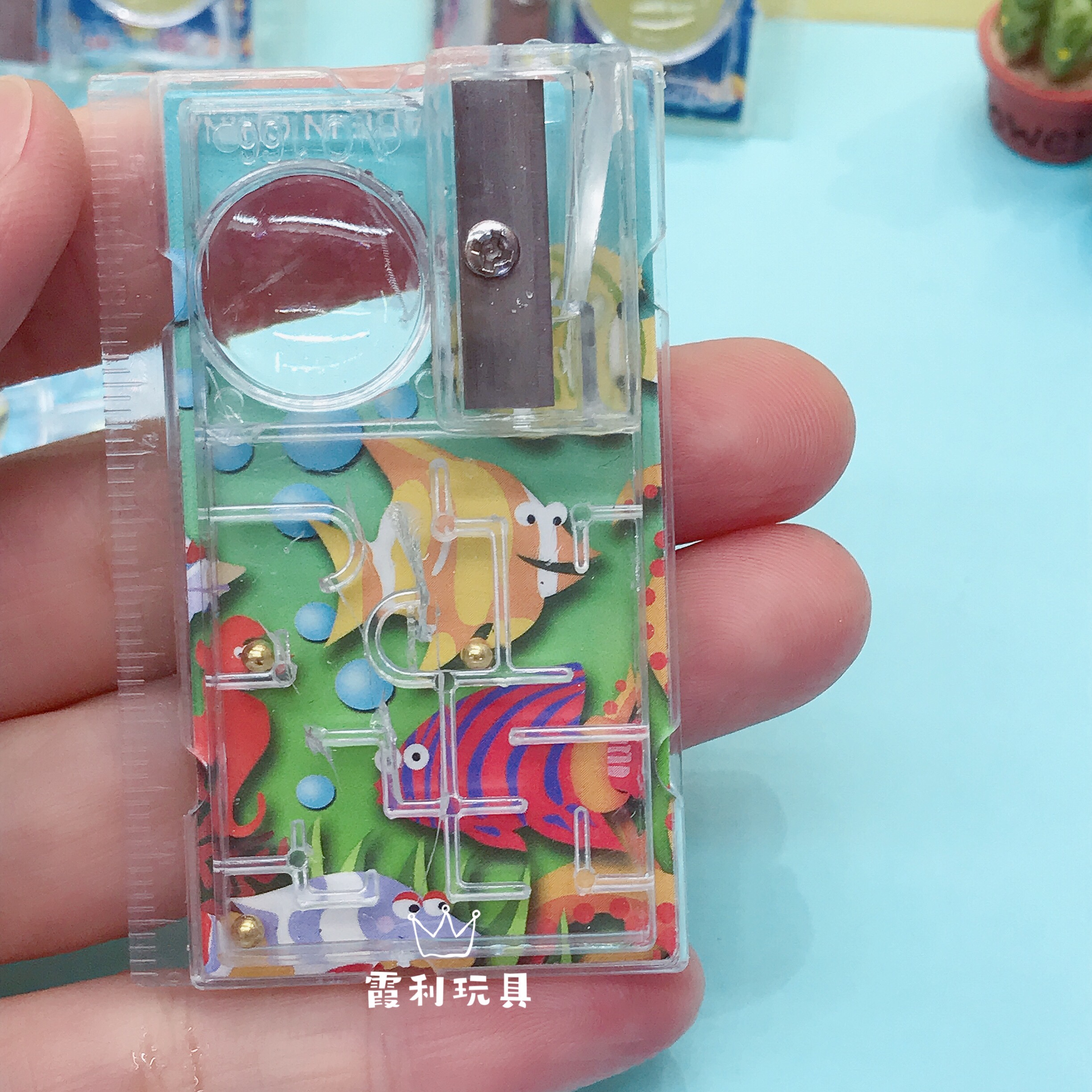 Maze pencil sharpener children's plastic toy gift Gacha Application Scenario