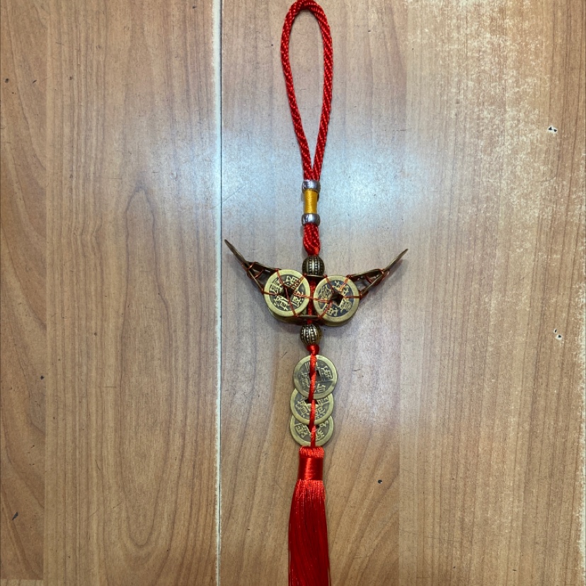 China knot art China knot art blunt copper twelve emperor true ingot belt string money