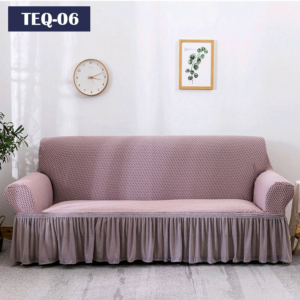 2021 Cross-border Turkey small square sofa cover universal high-end atmospheric non-slip full package 4 full figure