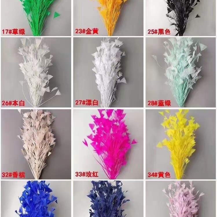 Tear hair wire flower