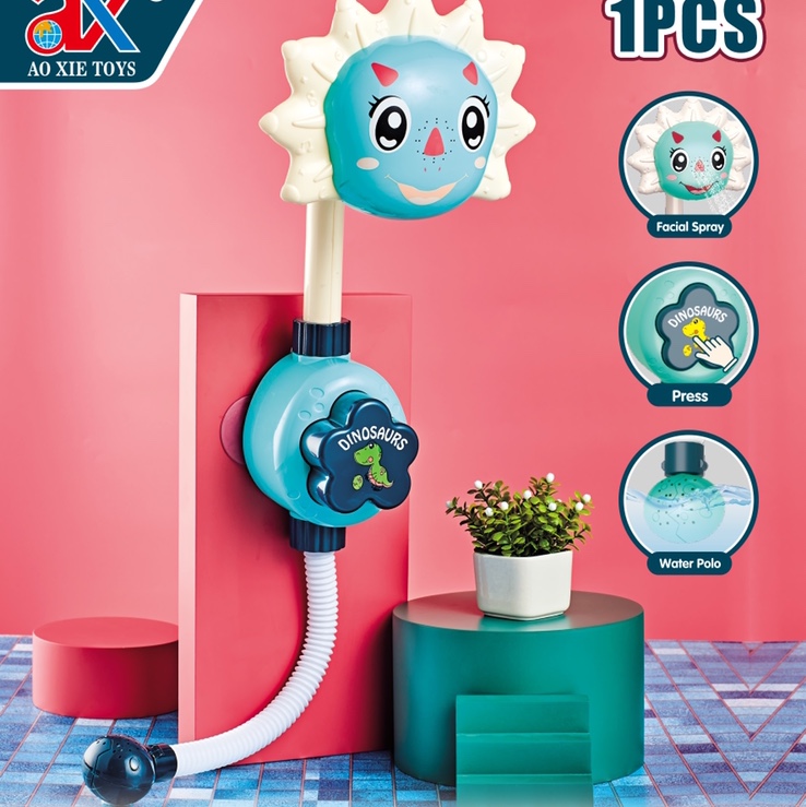 Water-absorbing showerhead children's game