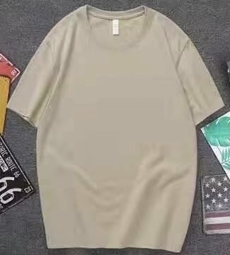 灰色夏季新款短袖T恤宽松半袖打底衫7详情图1