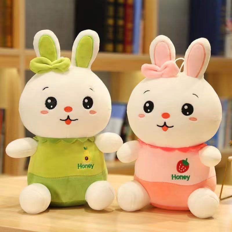 草莓水果兔🐰毛绒玩具公仔玩偶生日礼物女生闺蜜产品图