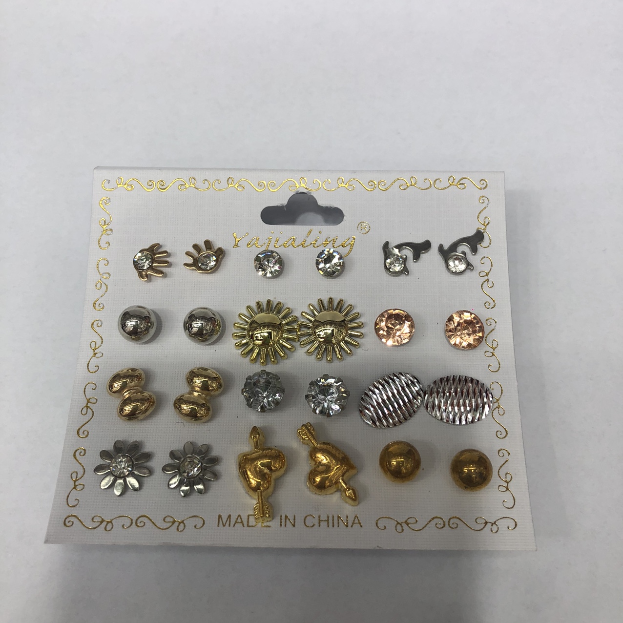 Temperament Set Mix and match stud earrings 4