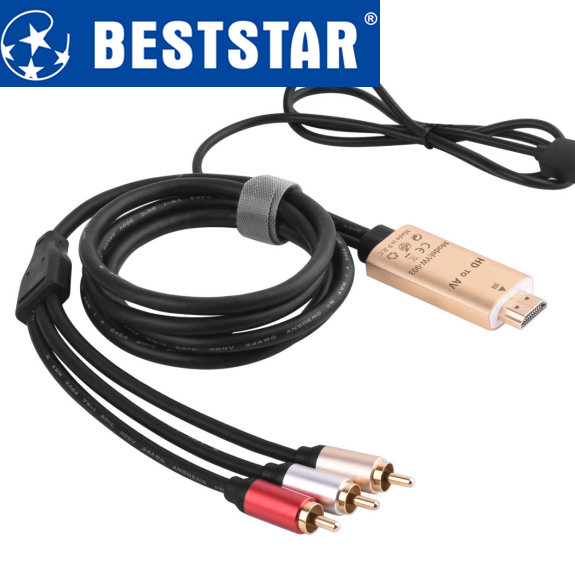 HDMI-3rca，音视频线