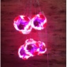 8. Hanging sequin balls, ice lollies, light powder