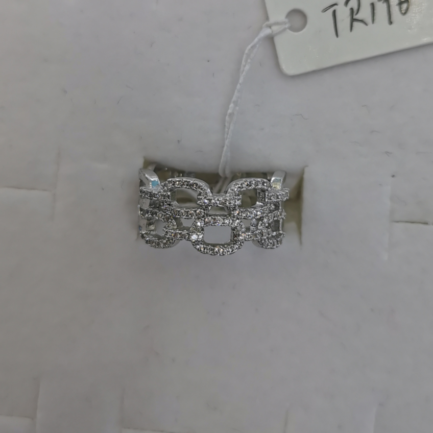 5 ring ring copper zircon