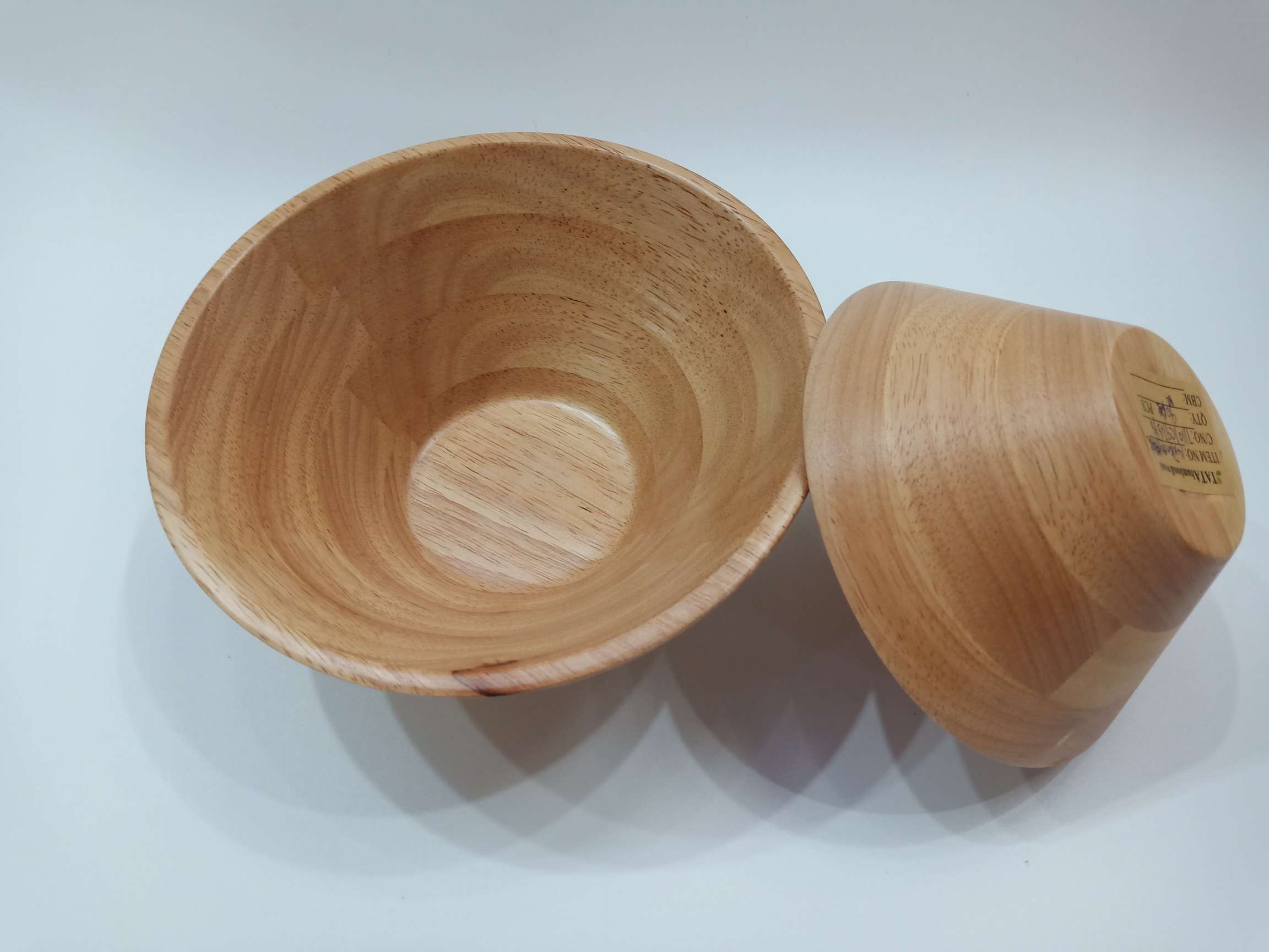 Rubberwood open bowl Application Scenario