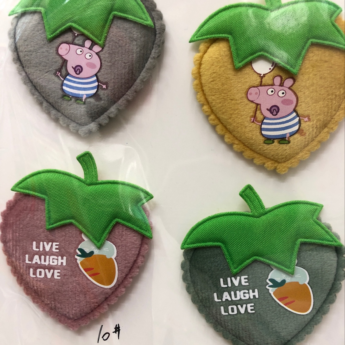 Printed strawberries detail image 1