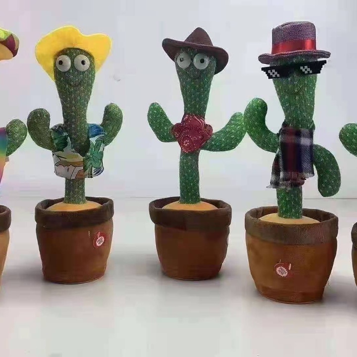 电动充电仙人掌有配件