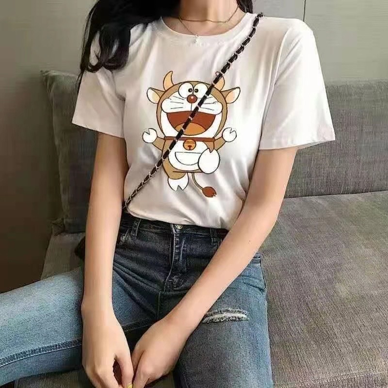 夏季新款短袖T恤宽松半袖打底衫31详情图1