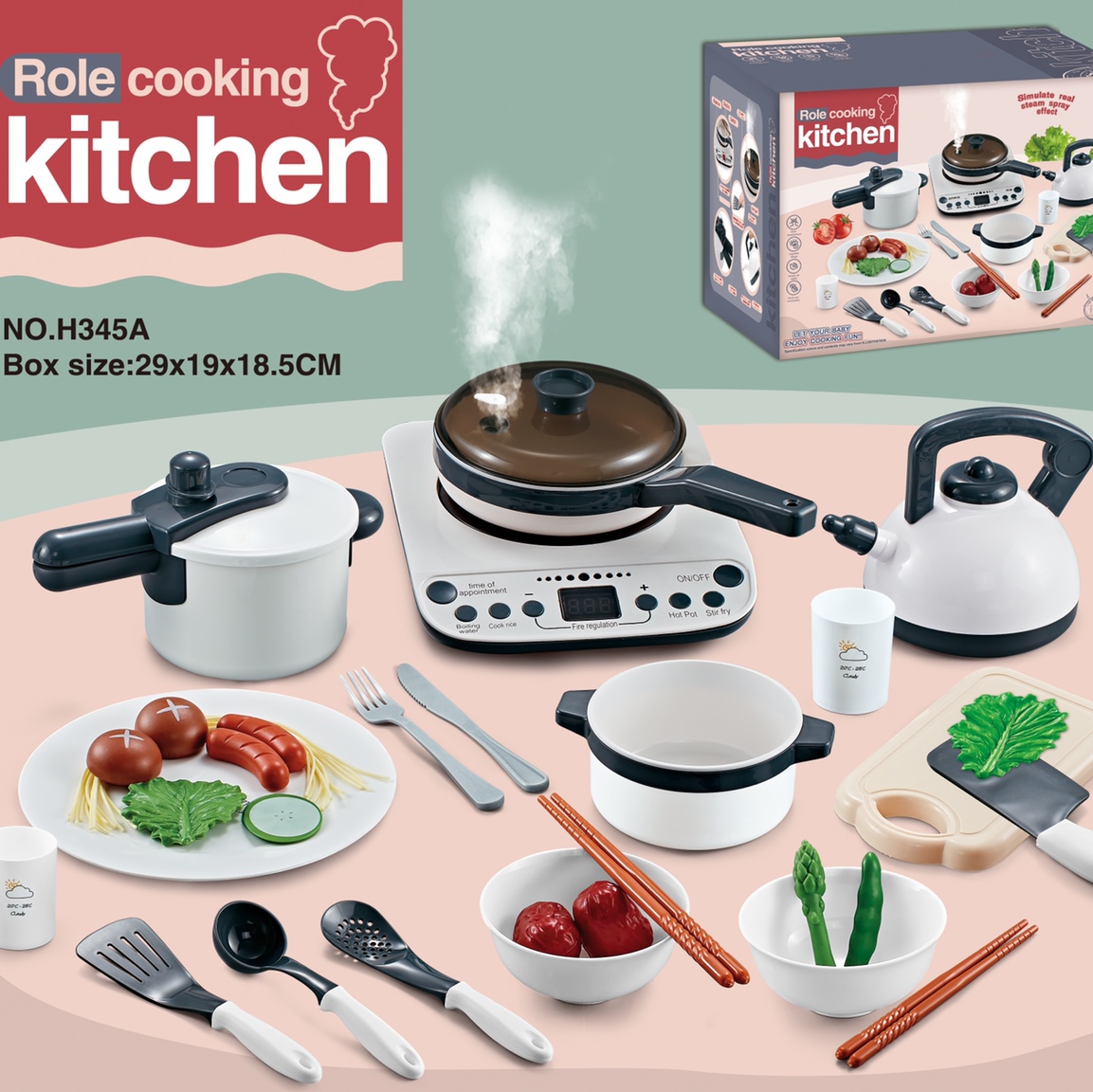 Children's simulation houseware and educational toys