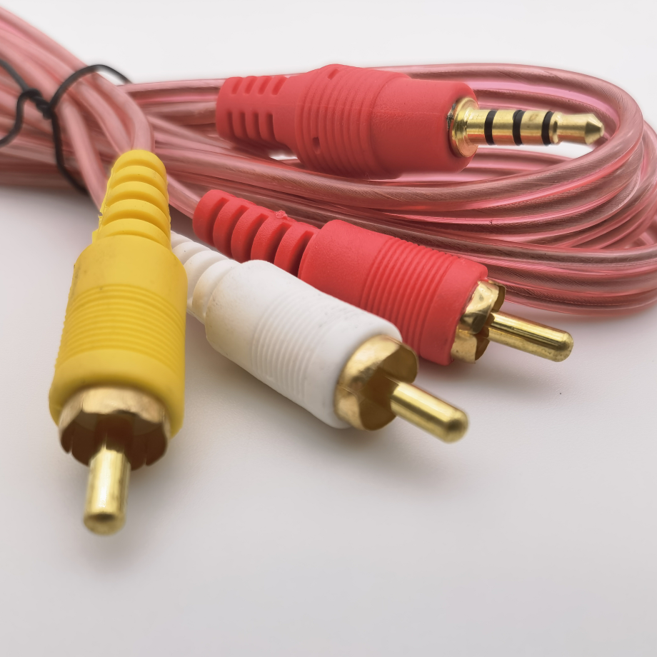 3.5-3r，透明绕包线，音频线，1.5m