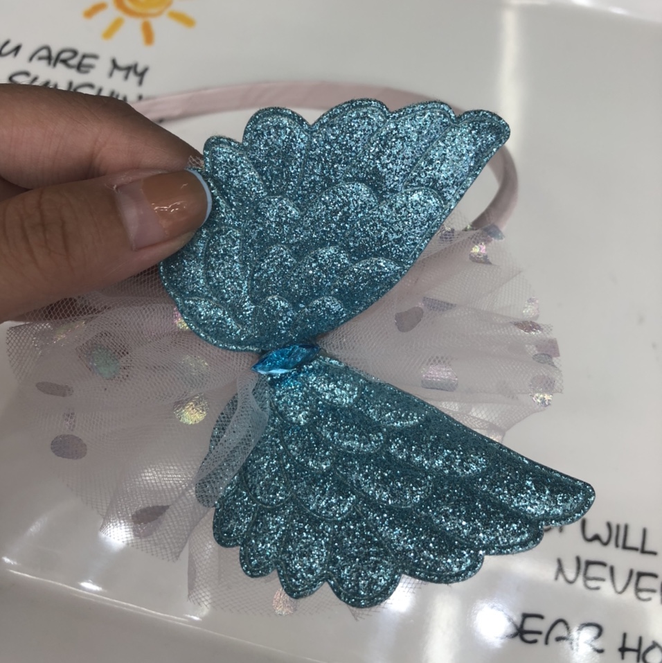 网纱翅膀发箍